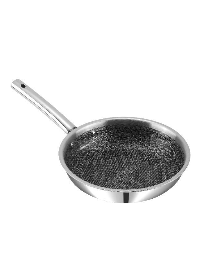 Vinod Luna Triply Stainless Steel Cookware Set, 7 Pc | Superior Finish, Cool Grip Handles, Mastercrafted Durability | 100% Safe, Non-Toxic | 2 Casserole, Saucepan with Lids & SAS Pro Frypan - Image 3